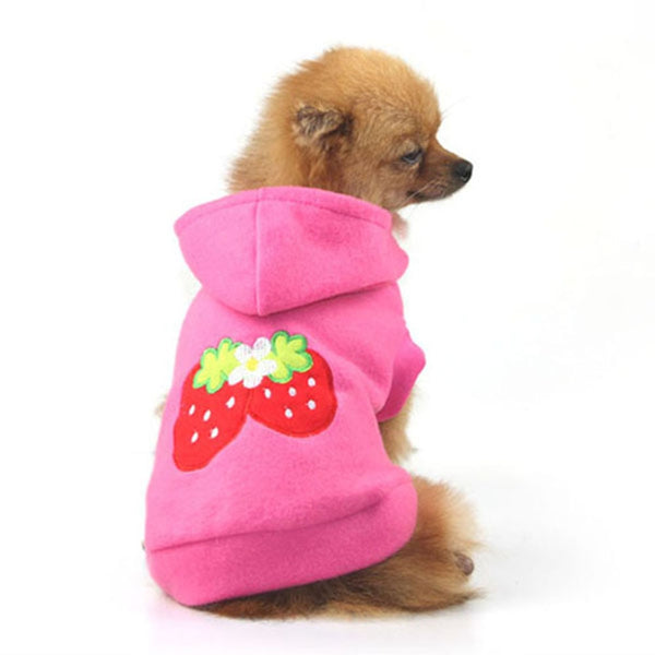 Cute Strawberry Warm Hoodie