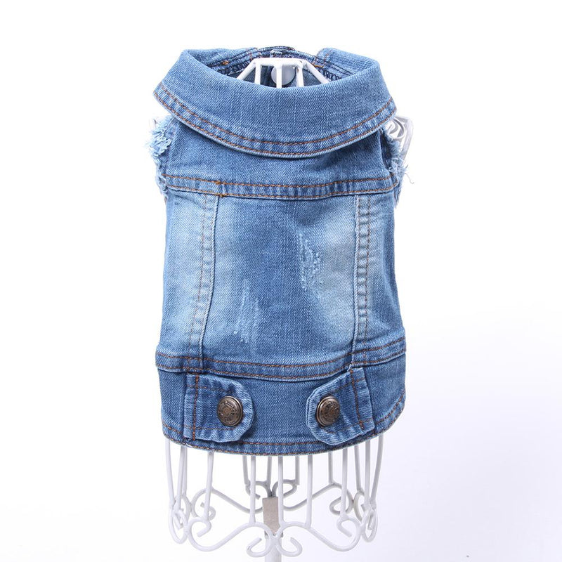 Jeans Dog Coat Jacket